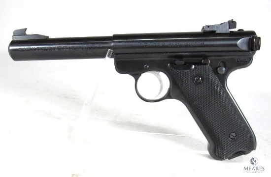 Ruger Mk II Semi-Auto Target Model Pistol With a 5.5" Barrel Chambered in .22LR