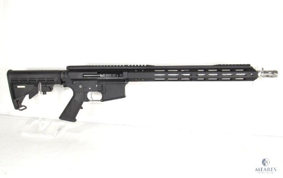 AR-15 Semi-Auto Rifle with PSA Lower with Bear Creek SS side charger upper chambered in .223 Wylde