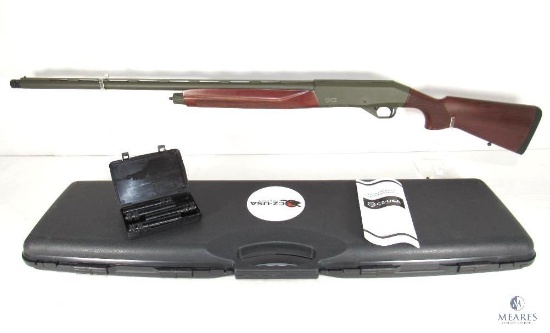 New CZ USA 1012 Inerta 12 Gauge Semi-Auto Shotgun OD Green Metal, Wooden Stocks