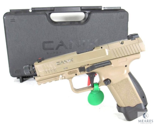 New Canik TP9SFx Elite Combat 9mm Semi-Auto Pistol Flat Dark Earth