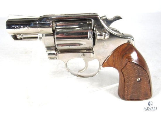 Colt Cobra Second Edition 2" Nickel Plated Double Action Revolver .38 Special