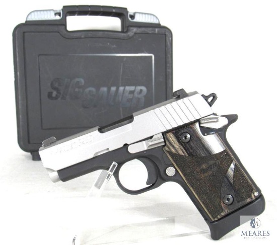 Sig Sauer P938 Blackwood 9mm Semi-Auto Pistol Like New in original box