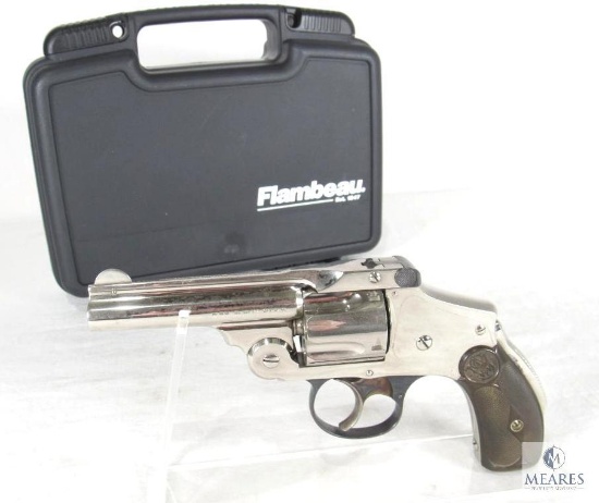 S&W .38 Safety Hammerless Fourth Model "Lemon Squeezer" Double Action Revolver