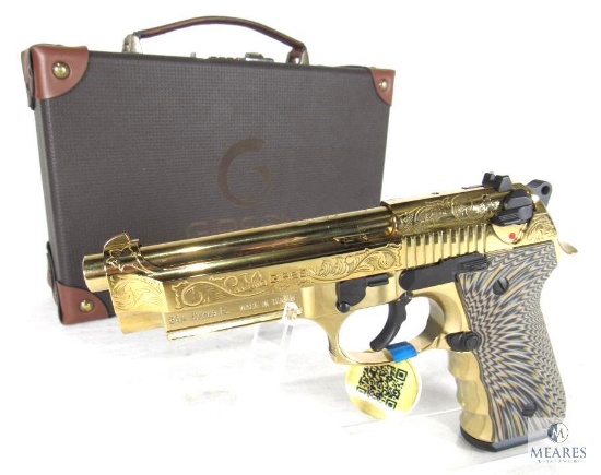 New Girsan Gold Engraved Regard Model Semi-Auto 9mm Pistol