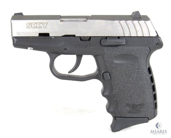 SCCY CPX-2 9mm Semi-Auto, Double Action Only Pistol