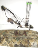 XI F Velocity Usion Left Handed Compound Bow with Accessories