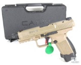 New Canik TP9SFx Elite Combat 9mm Semi-Auto Pistol Flat Dark Earth