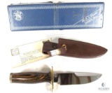 Smith & Wesson Fixed Blade model 6020 Outdoorsman Knife new in Vintage Blue Box with Sheath