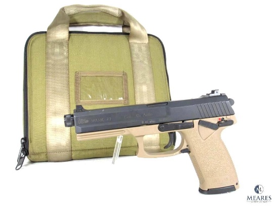RARE Desert Tan/FDE HK Mark 23 USP Tactical .45 ACP Semi-Auto Pistol (03124)