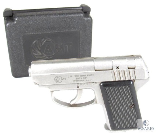 AMT Backup .380 ACP SS Pocket Pistol (3725)