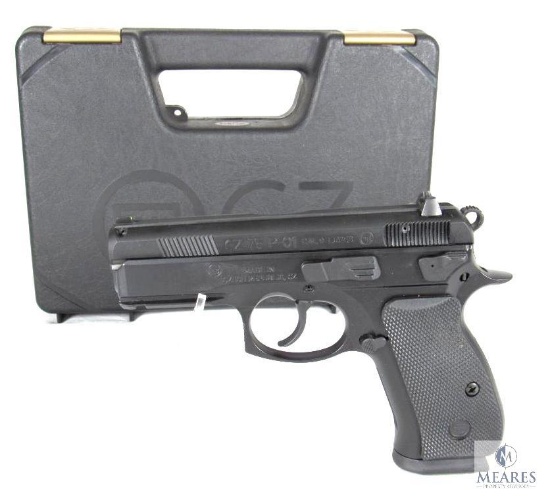 New CZ75 P-01 Compact 9mm Semi-Auto Pistol.(3732)