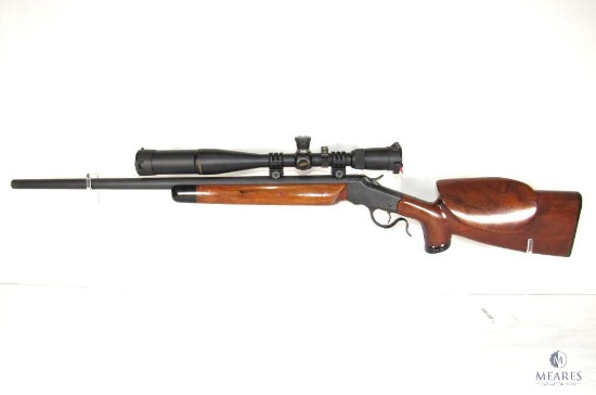 Winchester 1885 Low Wall .22 K-Hornet Single Shot Rifle W/ Fajen Stock & Nikon Scope (3799)