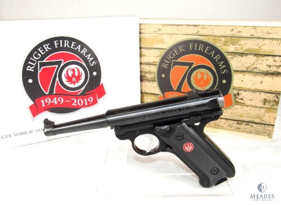 Ruger Mk IV 70th Anniversary Edition .22LR Semi-Auto Pistol (03569)