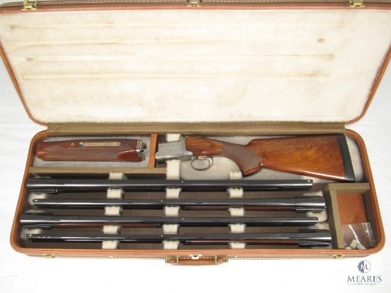 Gorgeous Winchester Model 101 Diamond Grade 4 Barrel Skeet Set Over/Under Shotgun 12 16 410 28 Ga