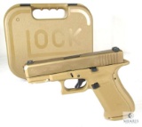 Glock Model 19X Gen 5 9mm Luger FDE Semi-Auto Pistol (4260)