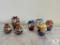 Lot of Seven Japanese Miniature Vases: (3) are Occupied Japan