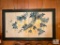 Wood Framed Japanese Painting on Silk