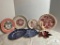 Lot of Vintage Tourist Plates, Trays and Salt & Pepper Shakers