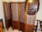 Vintage Six-Panel Wooden Dressing Screen