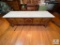 Two Drawer Stone Top Storage Bench