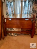 Wood Full Size Bed Frame