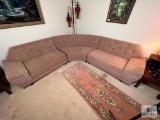 Vintage Dulaney's Corner Sectional Sofa