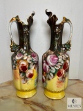 Pair of Limoges China Water Pitchers