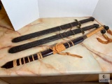 Group of Three Decorative Ceremonial Swords