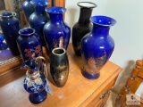Group of Six Decorative Vases