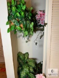 Large Lot of Artificial Flowers and Plants - NO SHIPPING