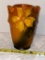 Roseville Pottery Clematis Double Handled Vase