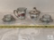 Cream and Sugar with Two Cups and Saucers - Porcelaine de Versailles
