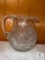 7-inch Cut Glass Crystal Pitcher