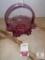 Fenton 9237 DK Dusty Rose Basket