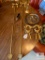 Group of Mixed Brass Decorative Items
