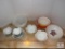 Group of Vintage Kitchen and Mixing Bowls - Glasbake, FireKing