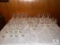 Large Lot of Clear Glass Drinkware - NO SHIPPING