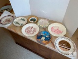 Lot of Assorted Decorative Collector Plates