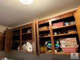 Contents of the Laundry Room Cabinets - NO SHIPPING - BRING BOXES