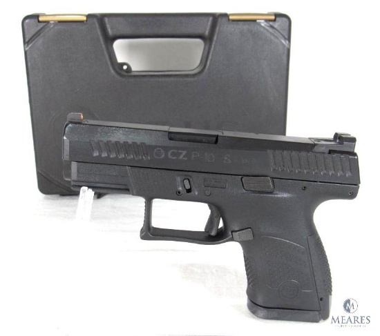 New CZ P-10 S 9mm Semi-Auto Sub-Compact Pistol in Black