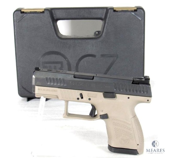 New CZ P-10 S 9mm Semi-Auto Sub-Compact Pistol in FDE