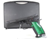 New CZ TS 2 9mm Semi-Auto Competition Pistol in Racing Green