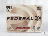 325 Rounds Federal Automatch .22lr Ammo