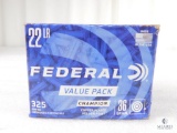 325 Rounds Federal .22lr Ammo