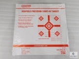 100 Pack Champion Redfield Precision Sight In Rifle Targets