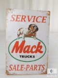 Oil and Gas Tin Advertising Sign