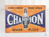 Oil and Gas Tin Advertising Sign