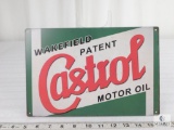 Oil and Gas Tin Advertising Sign