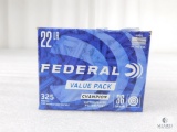 325 Rounds Federal .22lr Ammo