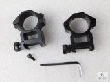 New 1 Inch High Clearance Tactical Rifle Scope Rings